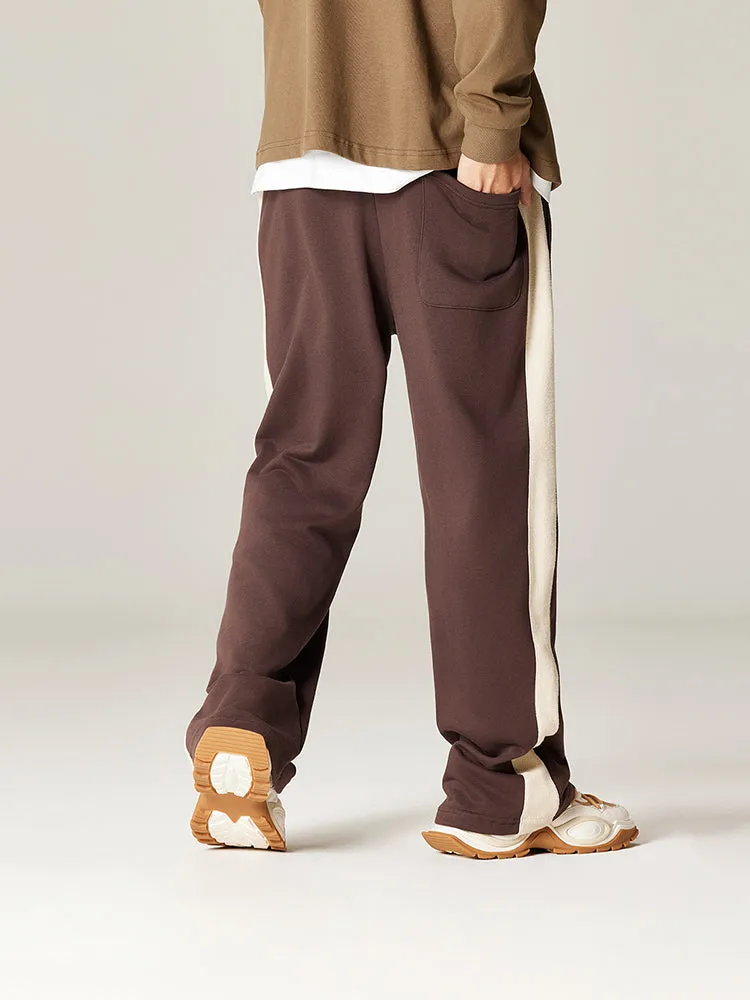 Men'S Wide Leg Pants With Loose Drawstrings