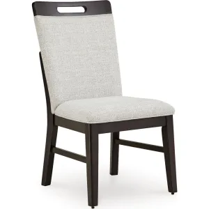 Neymorton Dining Chair - Light Gray/Brown - (D618-01)