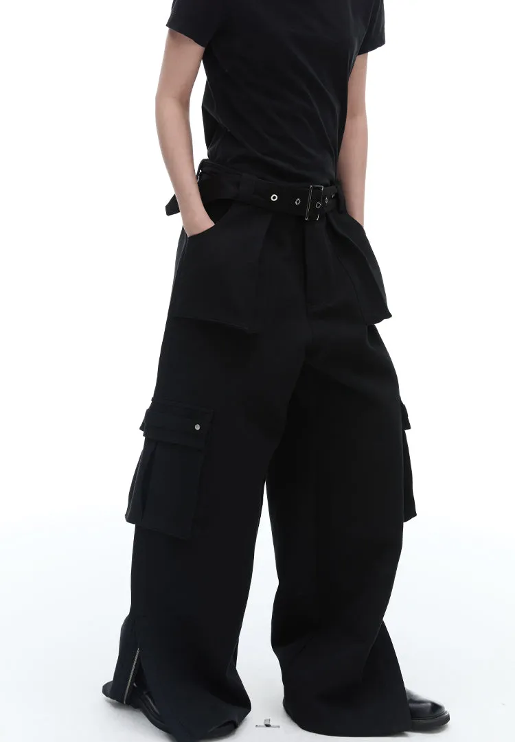 Retro design cargo pants