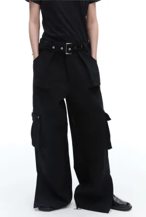 Retro design cargo pants