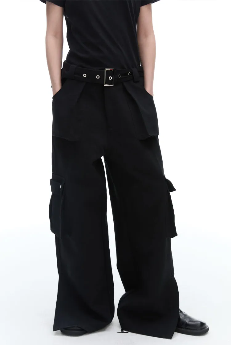 Retro design cargo pants