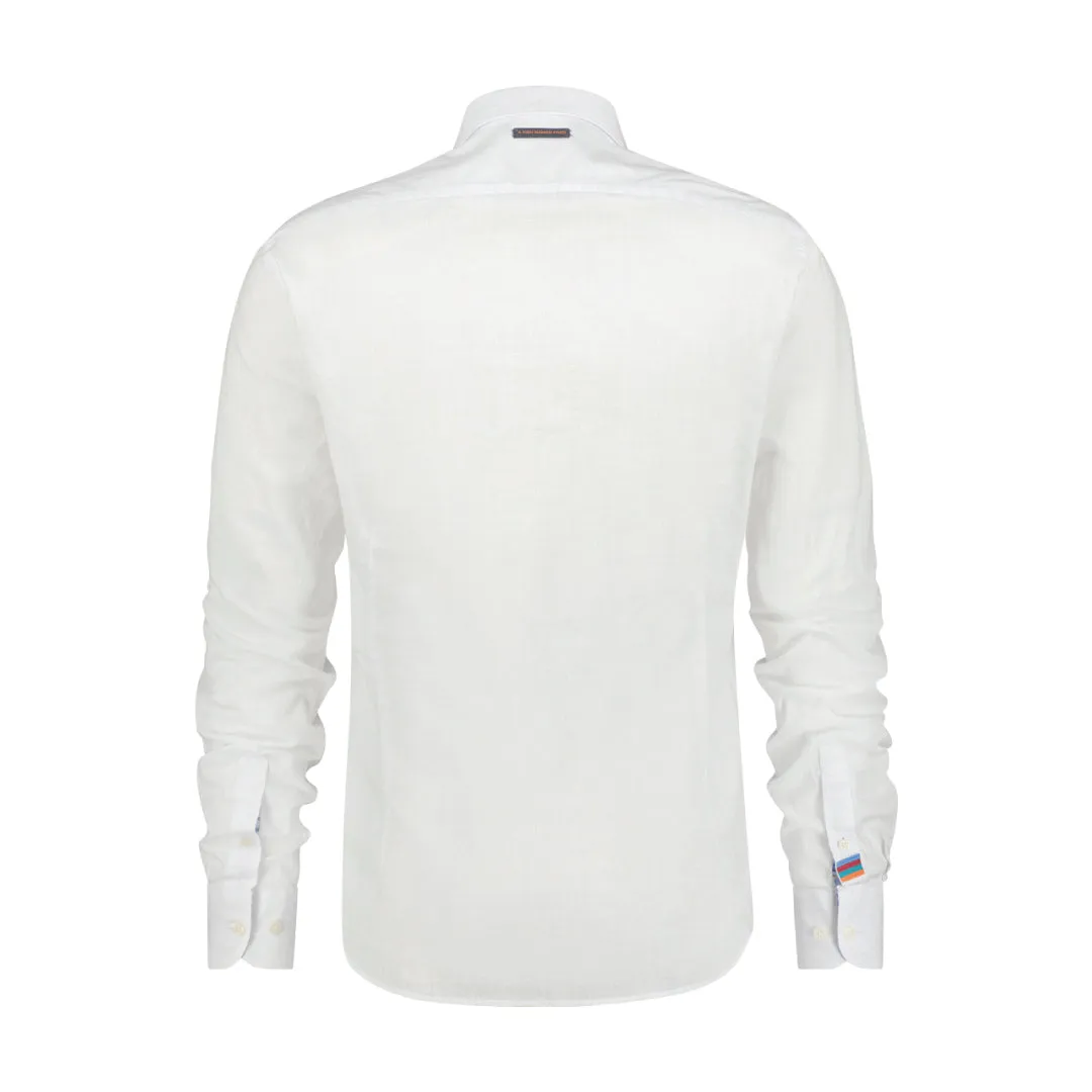 Shirt linen white timeless