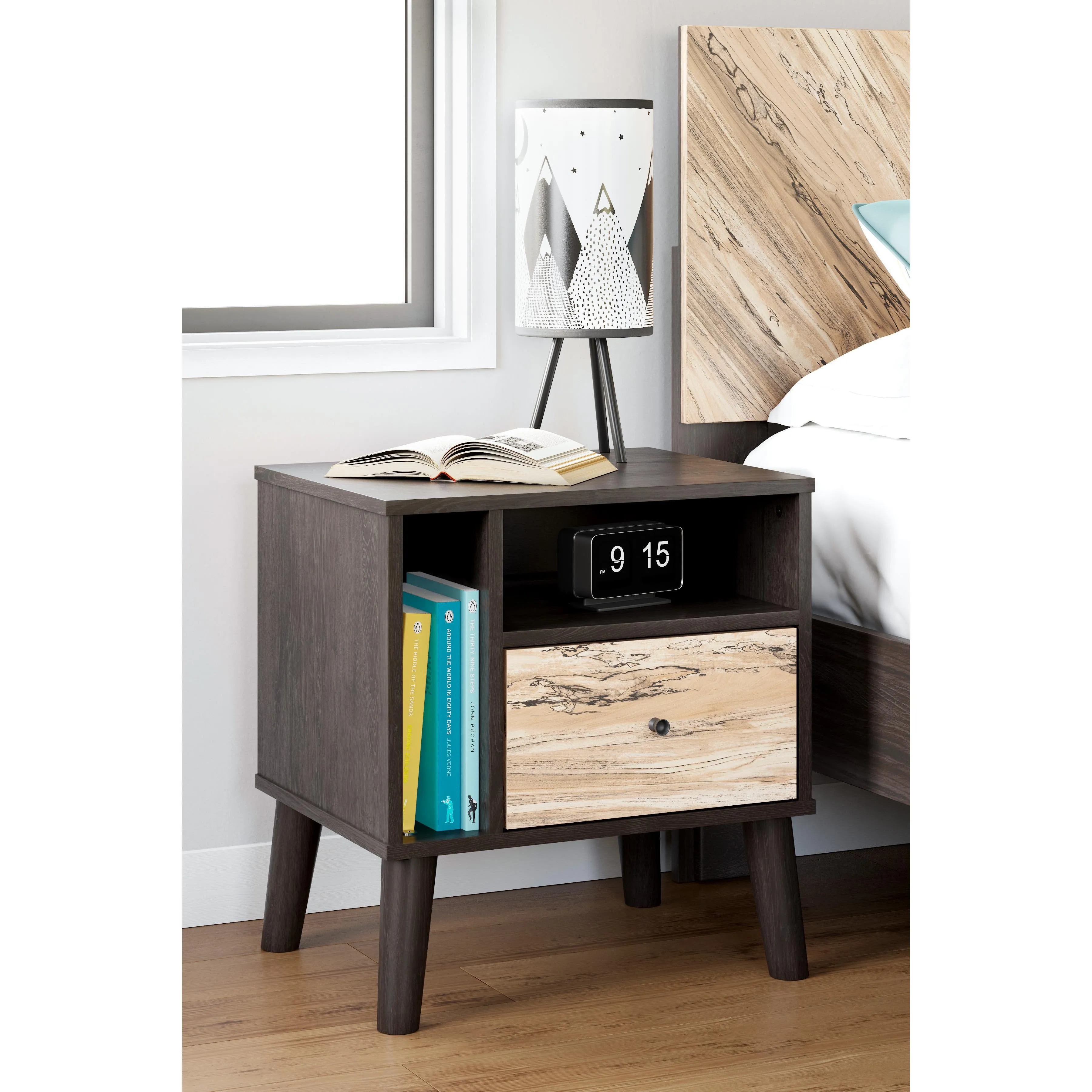 Signature Design by Ashley Piperton 1-Drawer Kids Nightstand EB5514-291