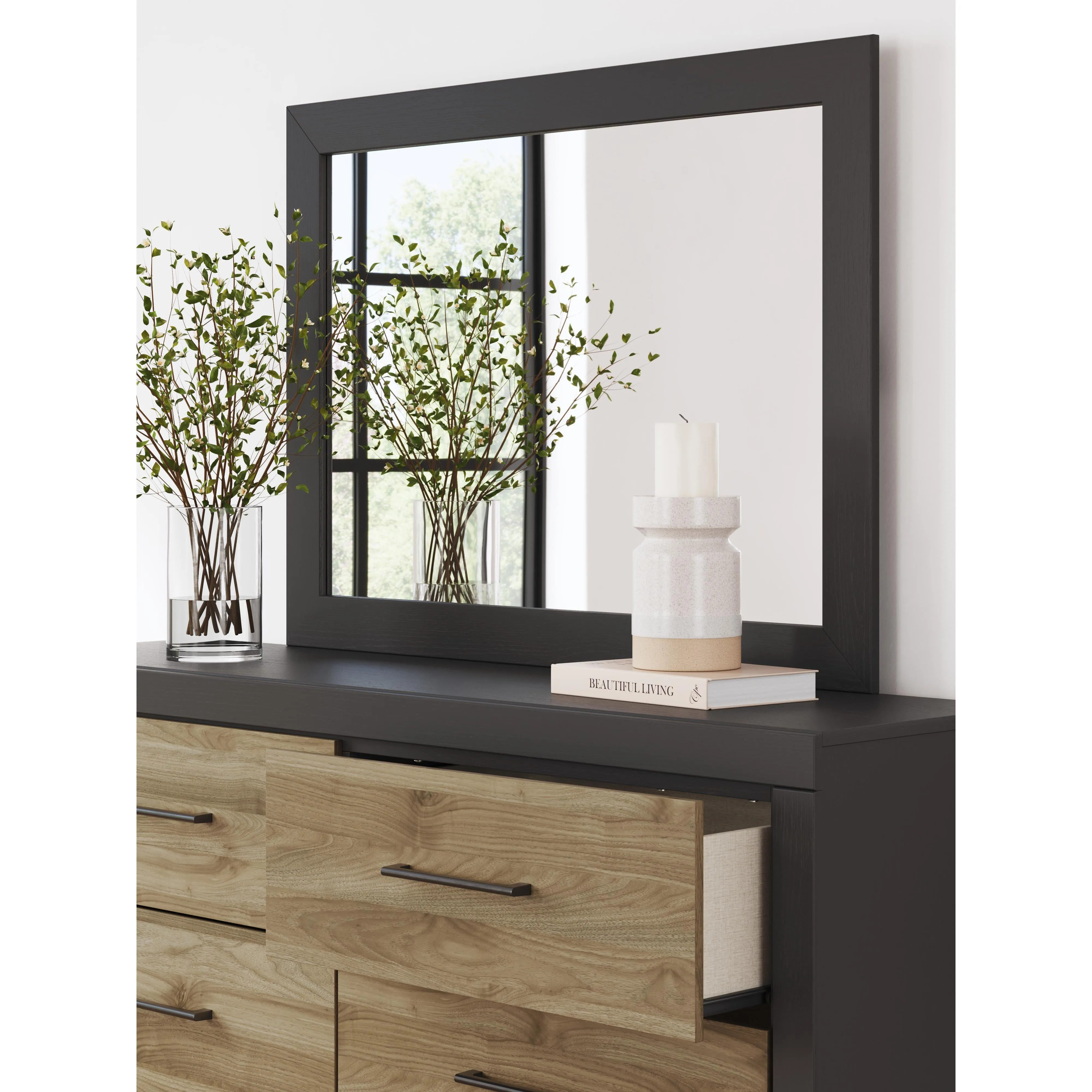 Signature Design by Ashley Vertani Dresser Mirror B2073-36