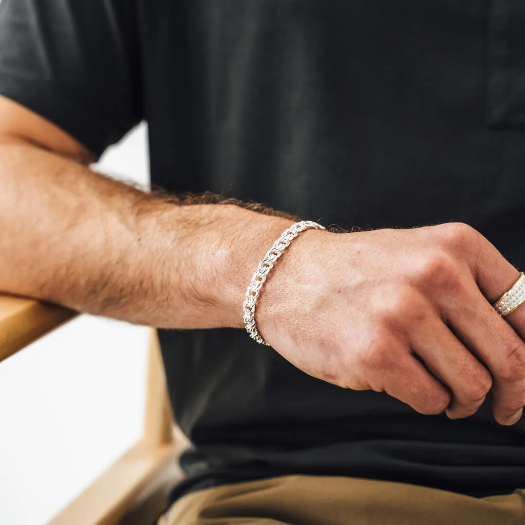 Silver Chino Link bracelet