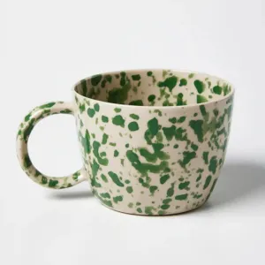 Splatter Chino Mug Green