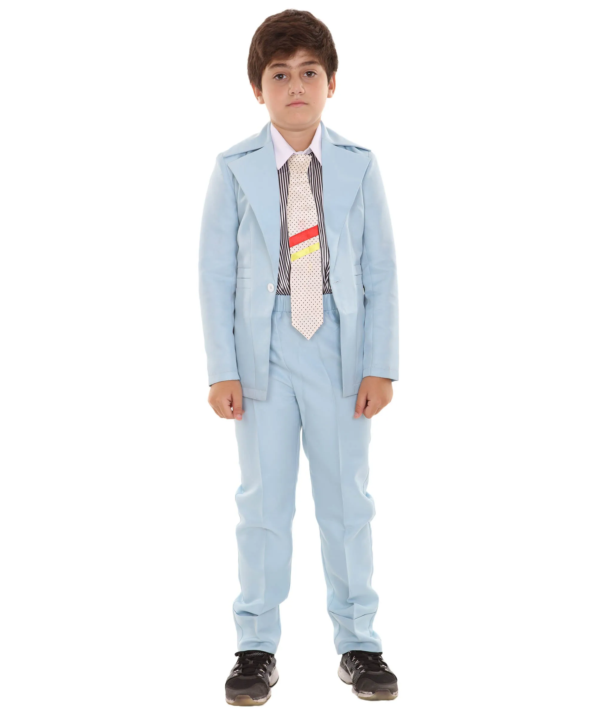 Teen's Blue Suit Costume | Light Blue Cosplay