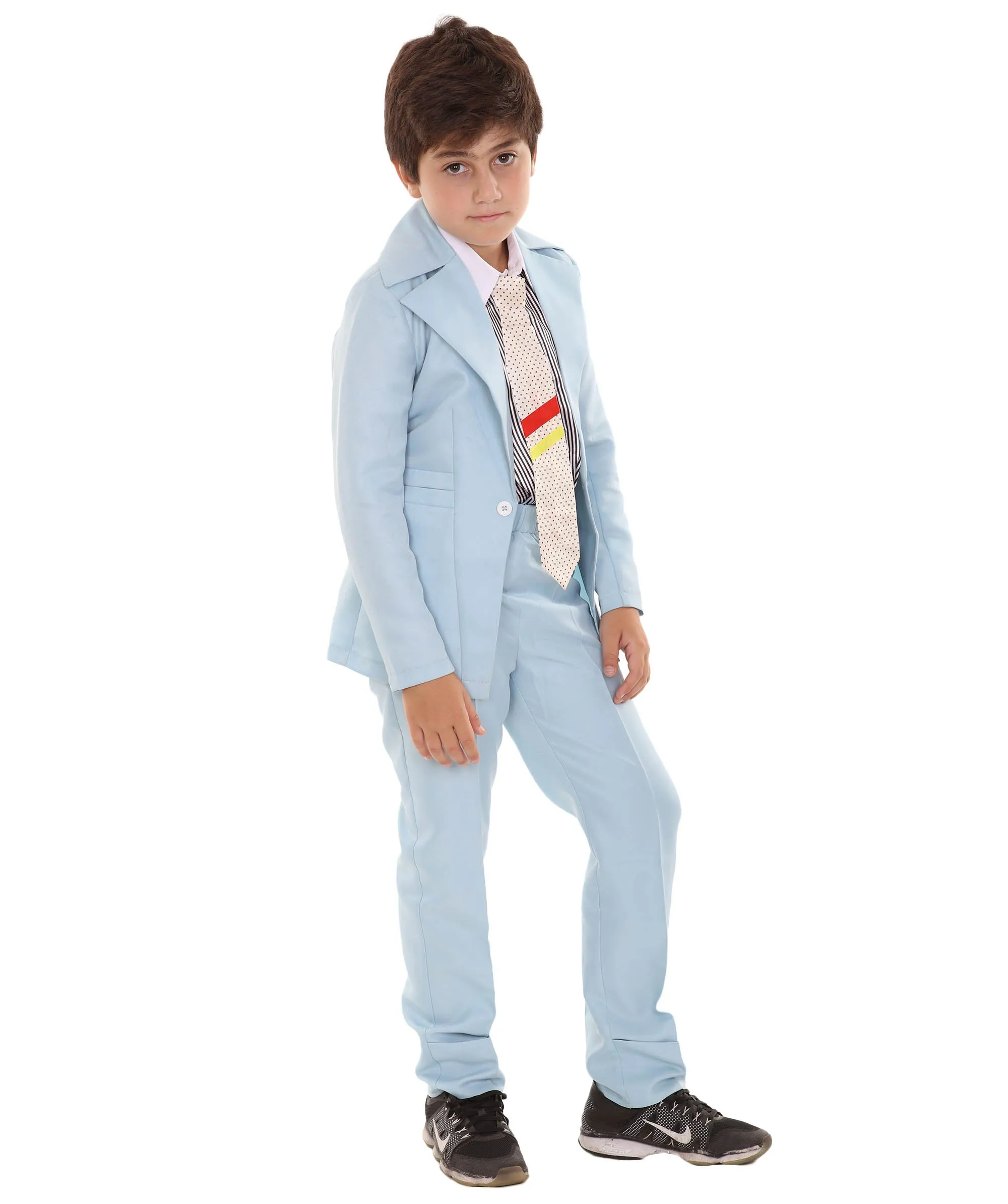 Teen's Blue Suit Costume | Light Blue Cosplay