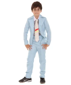 Teen's Blue Suit Costume | Light Blue Cosplay