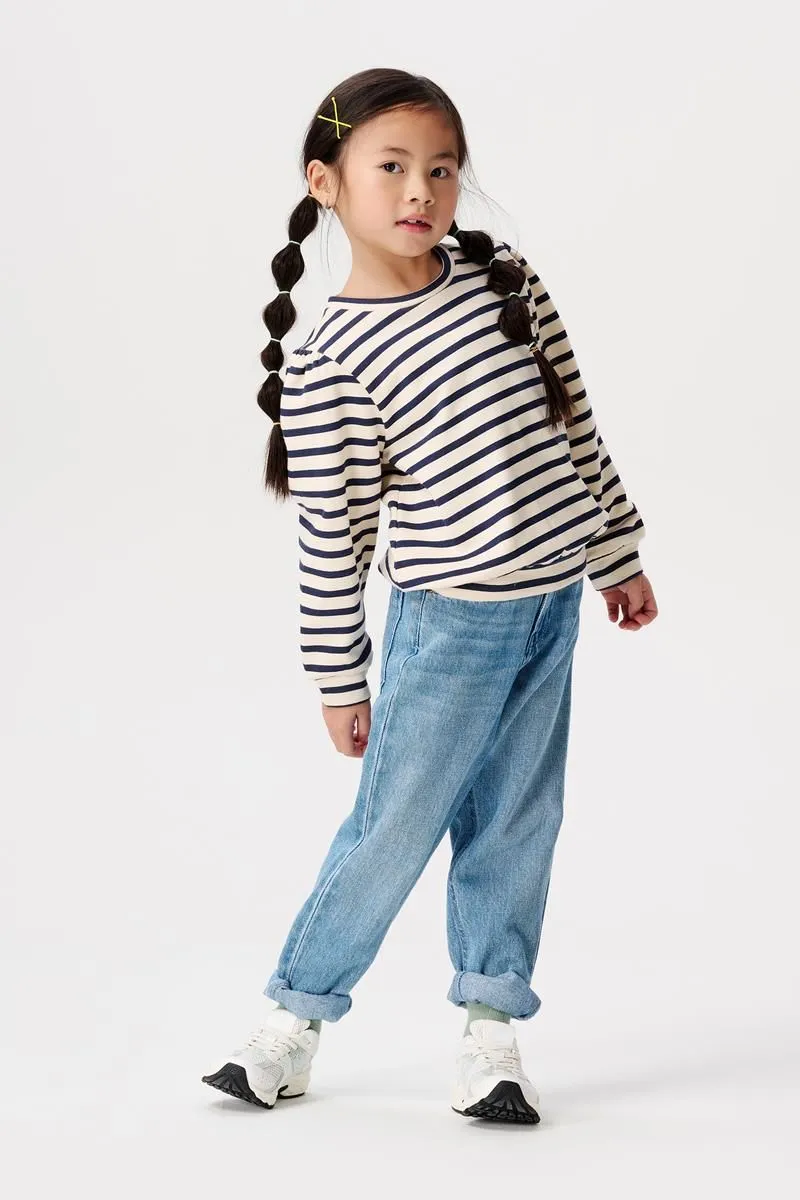 The Empangeni Mom Fit Denim - Blue Wash - KIDS