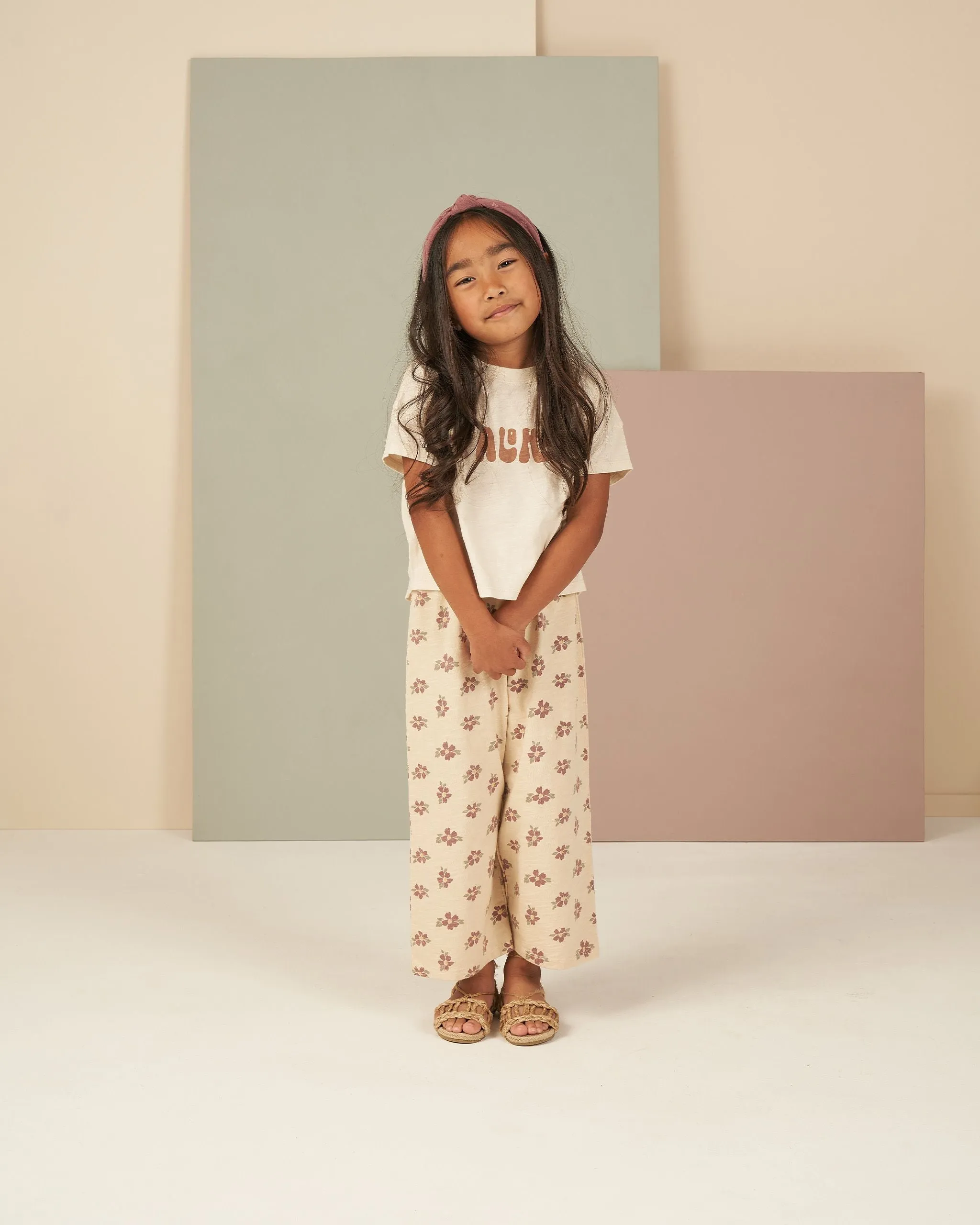 The Wide Leg Pant by Rylee   Cru - Kauai - KIDS