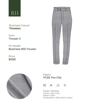 Timeless | Business Casual Trouser 2