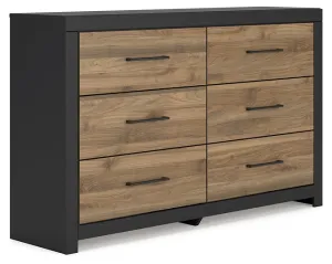 Vertani Six Drawer Dresser