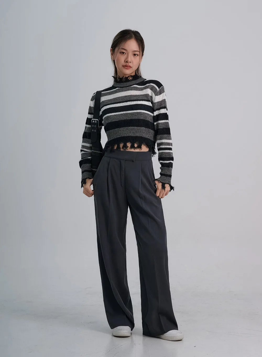 Wide Leg Tailored Pants CO19