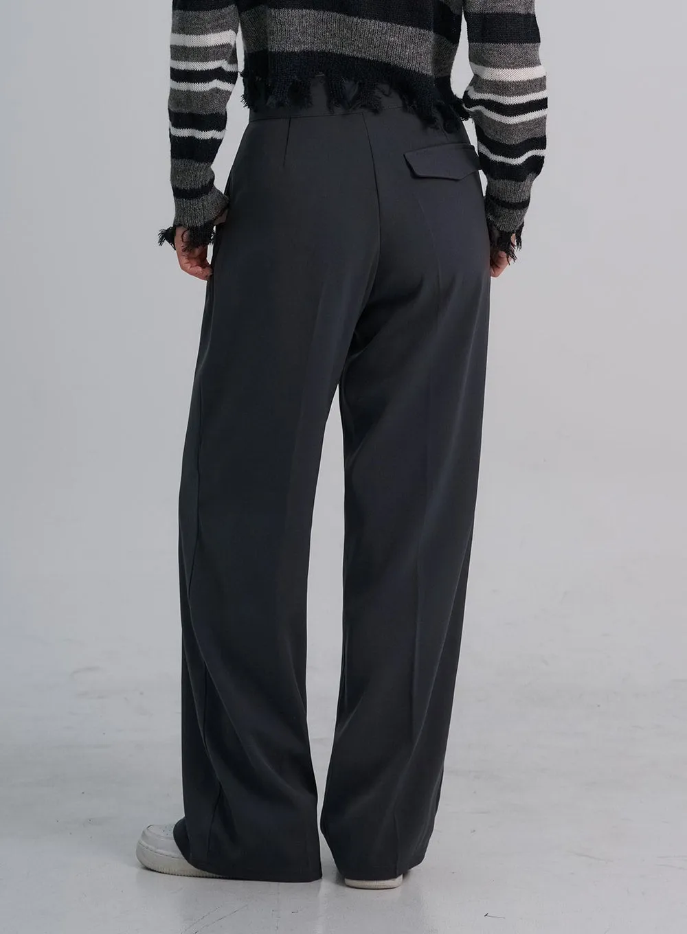 Wide Leg Tailored Pants CO19