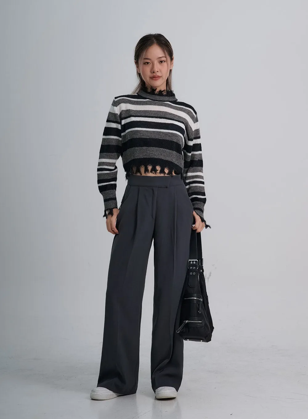 Wide Leg Tailored Pants CO19