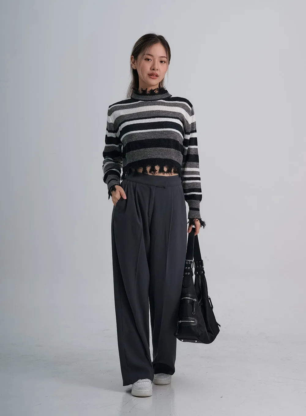 Wide Leg Tailored Pants CO19