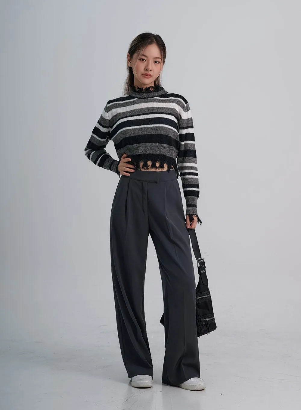 Wide Leg Tailored Pants CO19