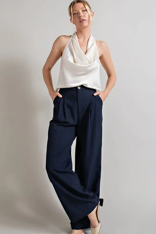 Work & Play Straight Leg Pants // 4 COLORS