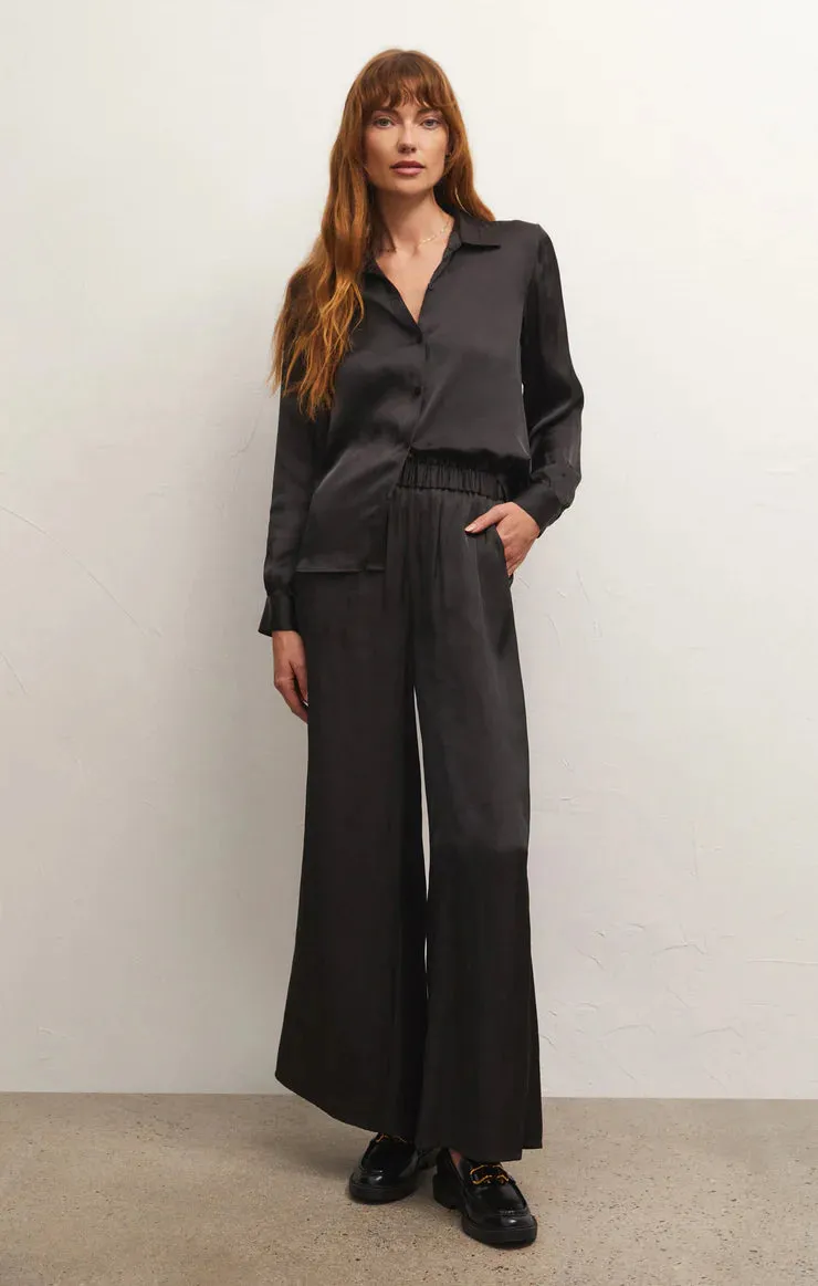 ZSU Estate Lux Sheen Black Pant