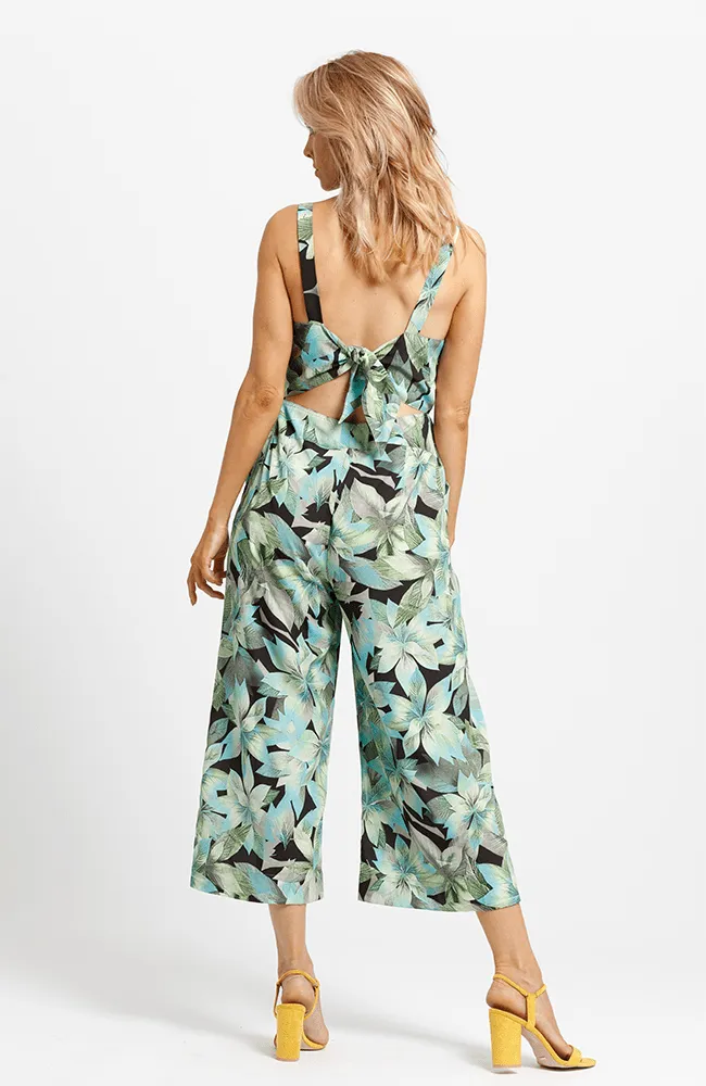 ZULU Jumpsuit - Green Print